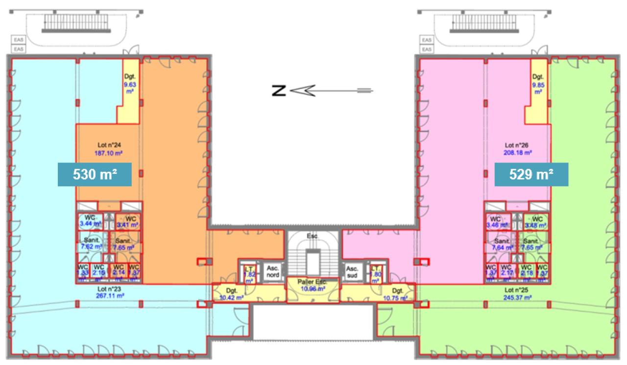 Bureau Décines-Charpieu 3626m² Location bureau Décines-Charpieu Rhône OLBUR2110029 34